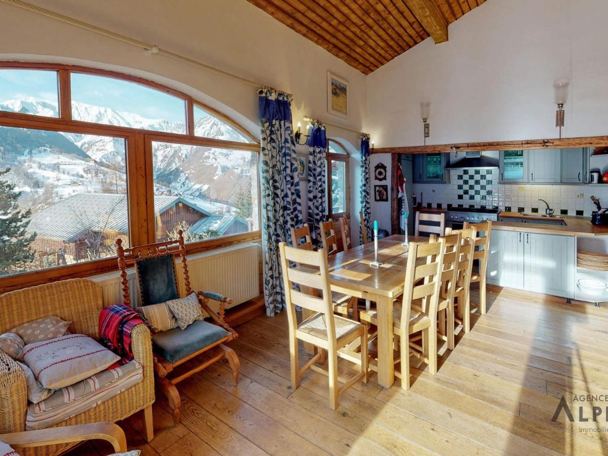 Chalet Confort 10 Pers, 5 Chambres, Wifi, Animaux Admis, Parking - Fr-1-452-59 Saint-Martin-de-Belleville Eksteriør bilde