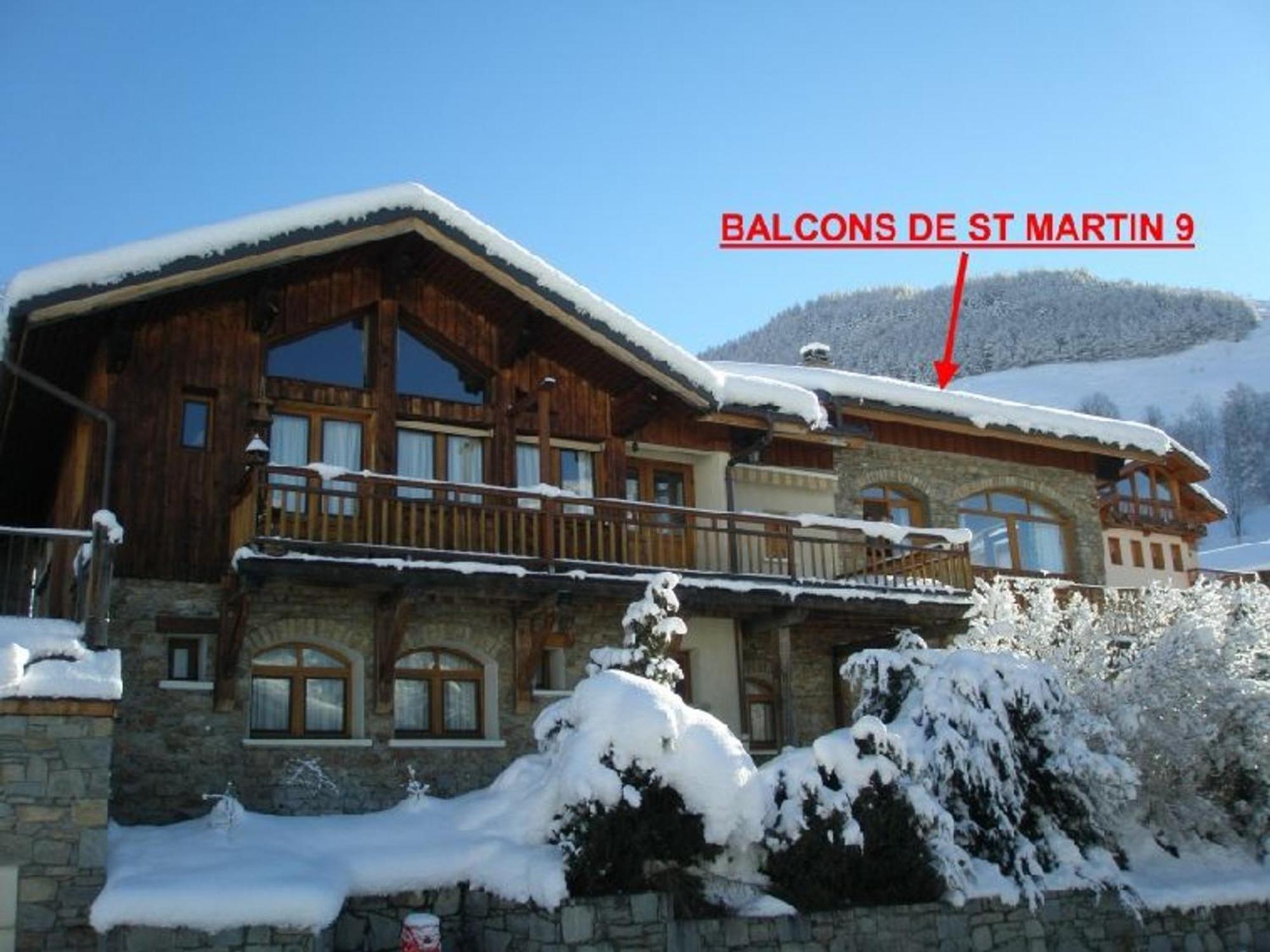 Chalet Confort 10 Pers, 5 Chambres, Wifi, Animaux Admis, Parking - Fr-1-452-59 Saint-Martin-de-Belleville Eksteriør bilde